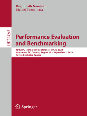 cover image of Performance Evaluation and Benchmarking